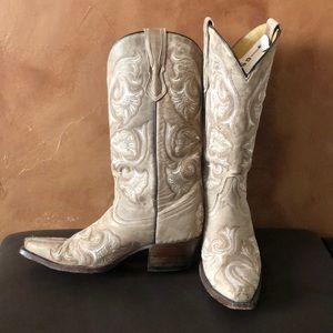 Corral G1086 Boots - Bone